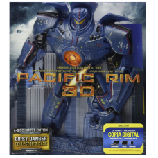 Pacific Rim Titanes Del Pacifico Bluray 3d + Bd Dvd Muñeco