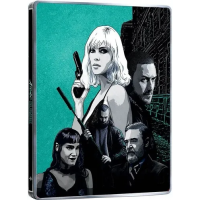 Atómica Atomic Blonde Steelbook Pelicula Blu-ray + Dvd