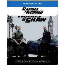 RÁPIDOS Y FURIOSOS HABBS & SHAW (BLU-RAY ) STEEL BOOK