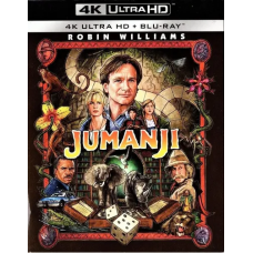 Jumanji 1995 Robin Williams Pelicula 4k Ultra Hd + Blu-ray