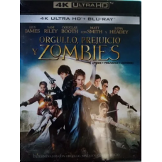 ORGULLO, PREJUICIO Y ZOMBIES 4K (BLU-RAY)