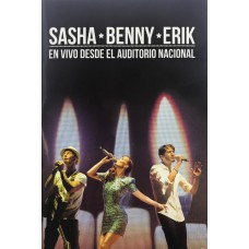 Sasha Benny Erik ‎– En Vivo Desde El Auditorio CD/DVD