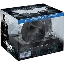 Batman The Dark Knight Rises,combo Pack Bluray Dvd Y Máscara