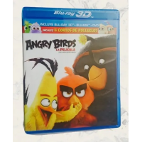 Angry Birds La Pelicula Blu-ray 3d + Blu Ray + Dvd