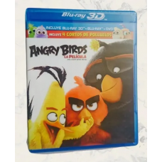 Angry Birds La Pelicula Blu-ray 3d + Blu Ray + Dvd