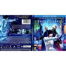 Ghost In The Shell El Alma De La Maquina 3D (2017) Spanish Blu-Ray 