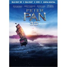 Peter Pan Combo Pack - Blu-ray 3D + Blu-Ray + DVD + Copia Digital