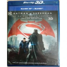 Batman vs. Superman: El origen de la Justicia (Blu-ray 3D+Blu ray) (la cubierta puede variar)