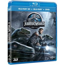 Mundo Jurásico Blu-ray 3D + Blu-ray + DVD