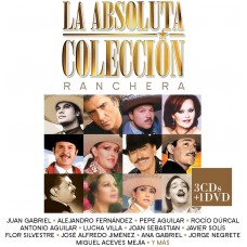 La Absoluta Coleccion RANCHERA 3cd DVD