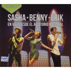 Sasha Benny Erik CD En Vivo Desde El Auditorio Nacional